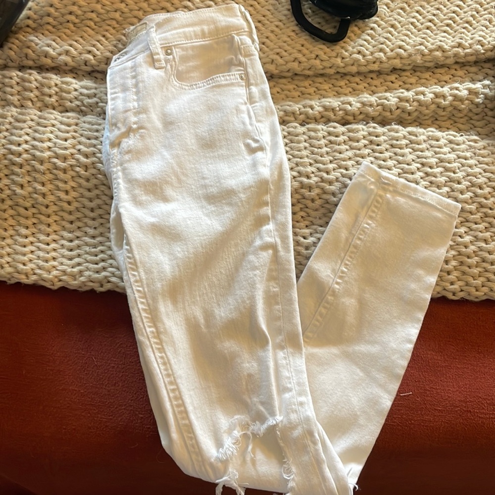 Free people white jeans